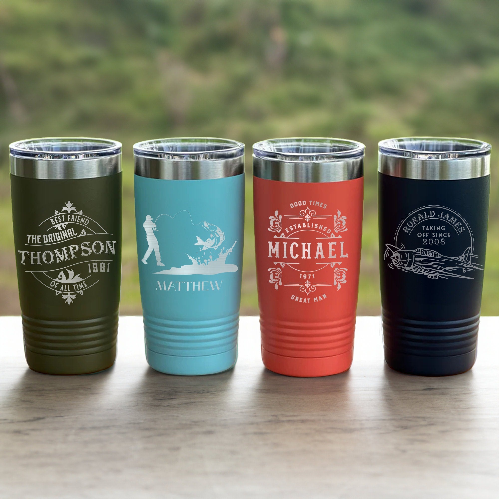 20 oz Ringneck Custom Wholesale Tumblers