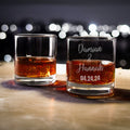 Custom Your Text 10.5oz Whiskey Glasses