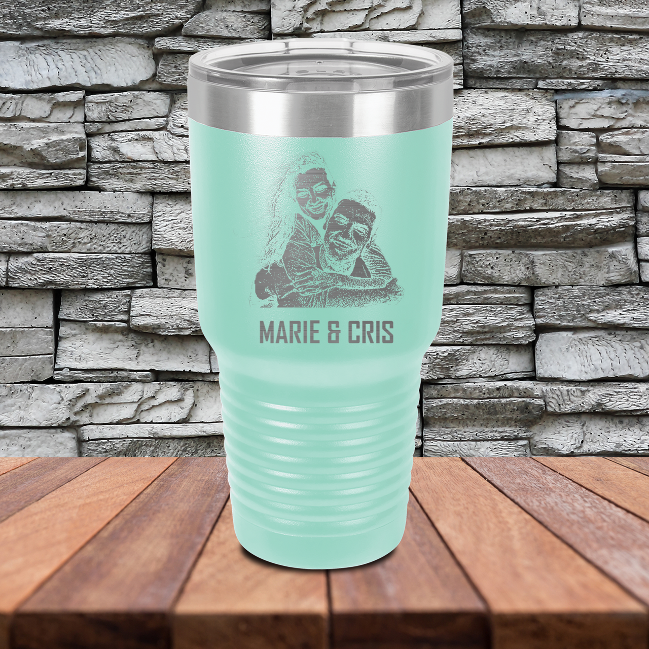 30oz Ringneck Tumblers Custom Picture